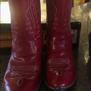 New  in box never worn Old West Girls Cowboy Boots size 12